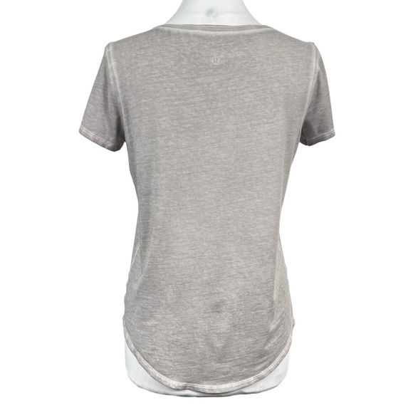 LULULEMON Love Crew T-Shirt *Fade Garment Washed Pima Cotton Short Sleeve Tee - Picture 4 of 6